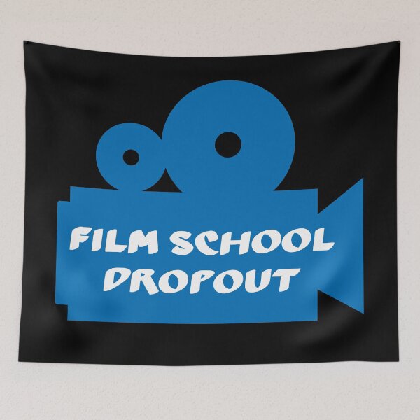 Item preview, Film School Dropout - Camera - Blue designed and sold by MOREDANKMEMES.