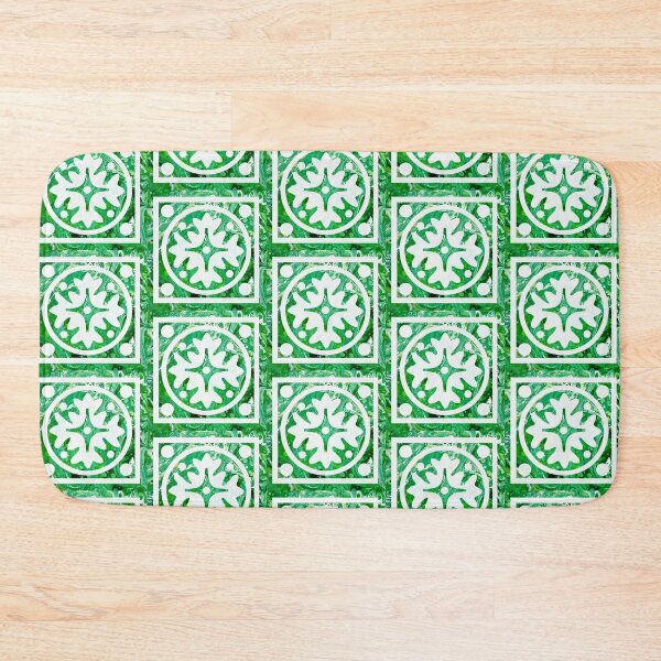 Item preview, Green Tile designed and sold by PaintedbyCarol.