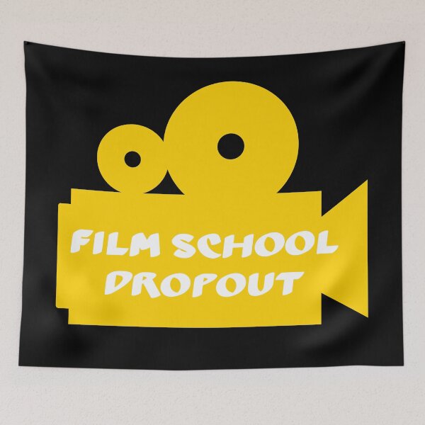 Item preview, Film School Dropout - Camera - Yellow designed and sold by MOREDANKMEMES.