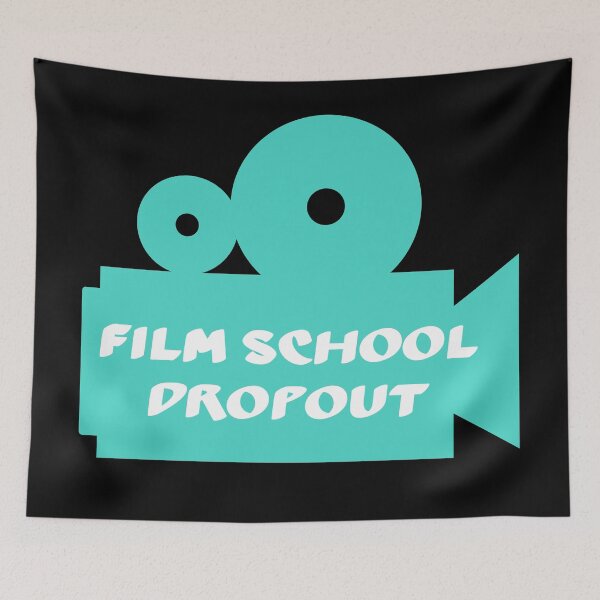 Item preview, Film School Dropout - Camera - Teal designed and sold by MOREDANKMEMES.