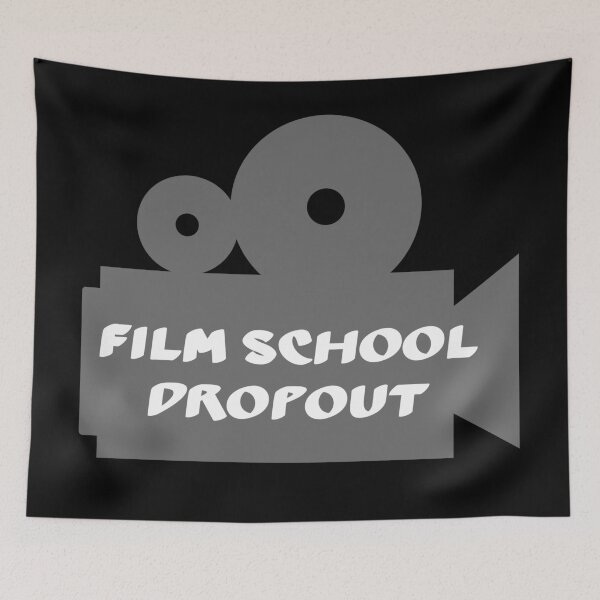 Item preview, Film School Dropout - Camera - Grey / Gray designed and sold by MOREDANKMEMES.