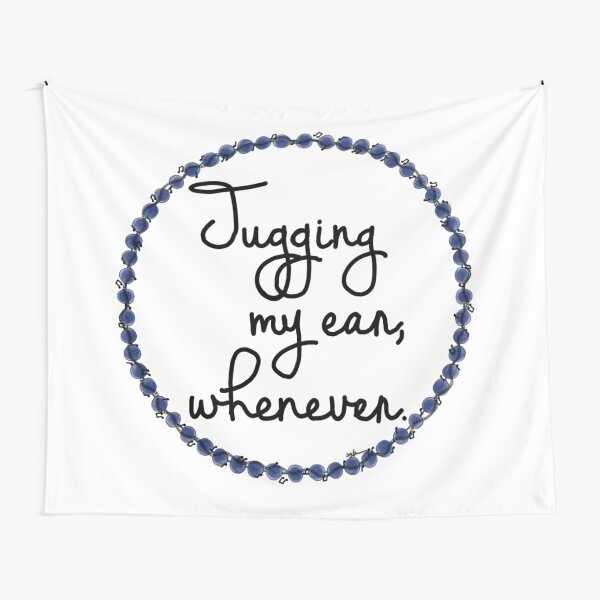 Blue Beads Tapestry