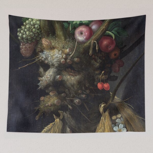 Item preview, Four Seasons in One Head by Giuseppe Arcimboldo (c 1590) designed and sold by allhistory.