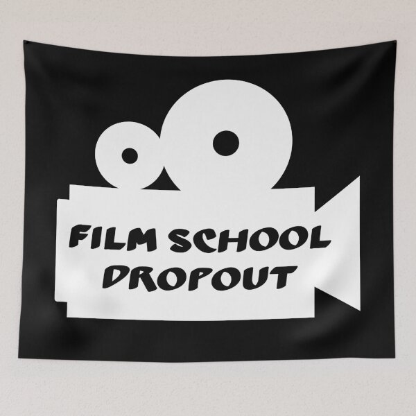 Item preview, Film School Dropout - Camera - White designed and sold by MOREDANKMEMES.