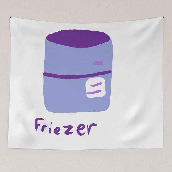 Item preview, Friezer pun designed and sold by pastelzombieart.