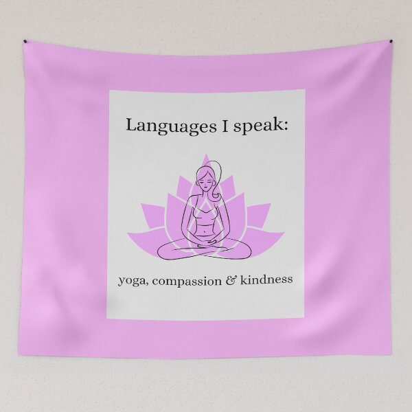 Item preview, Yoga Compassion and Kindness designed and sold by WillowsMom68.