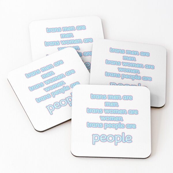 Item preview, trans men are men, trans women are women, trans people are people designed and sold by hawkeyestate.