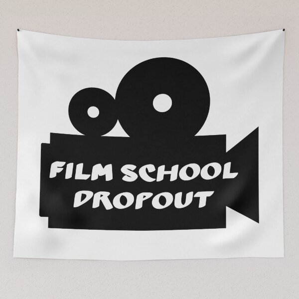 Item preview, Film School Dropout - Camera - Black designed and sold by MOREDANKMEMES.