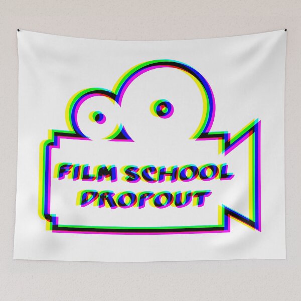 Item preview, Film School Dropout - Camera - CMYK designed and sold by MOREDANKMEMES.