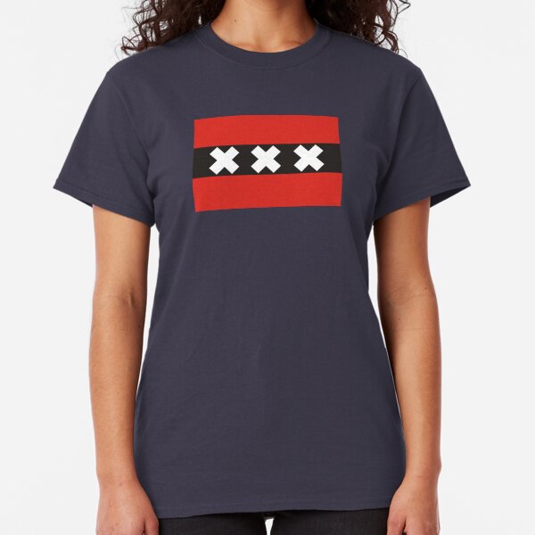 amsterdam flag Classic T-Shirt
