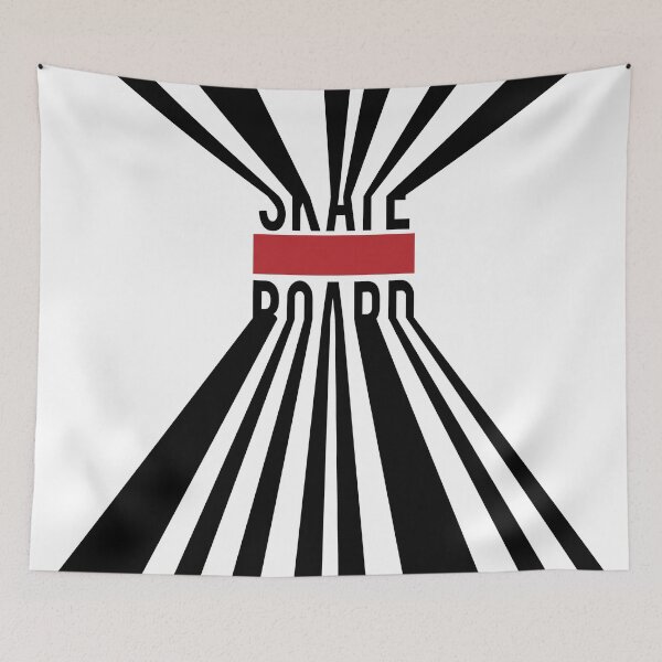 Item preview, skateboard text with perspective illusion. designed and sold by kamui7mx.
