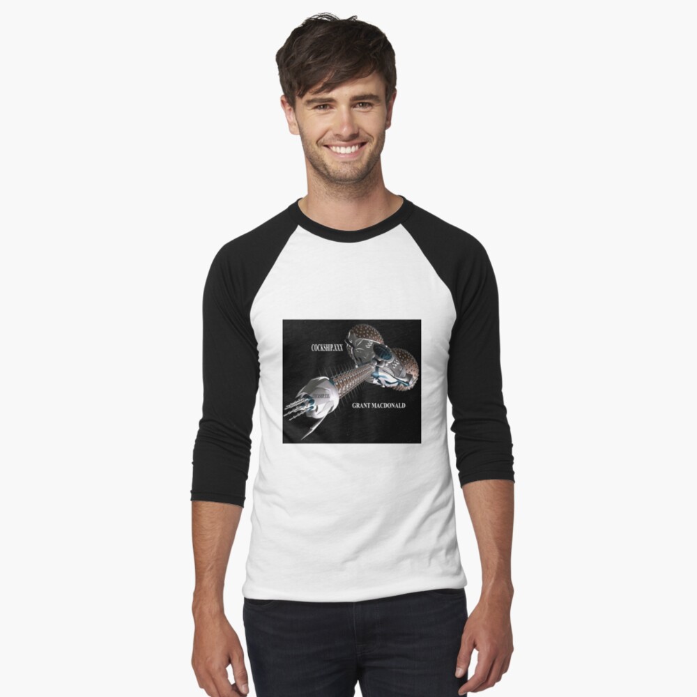 Item preview, Baseball ¾ Sleeve T-Shirt designed and sold by grantmacdonald.