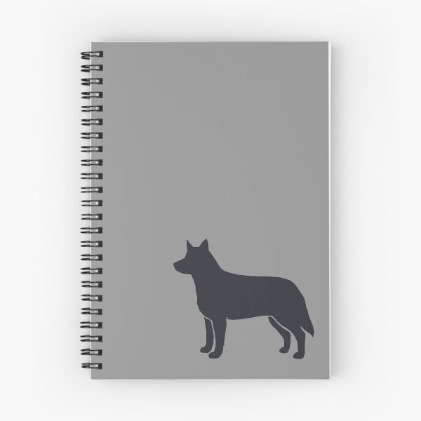 Artikelvorschau, Silhouette(n) eines Australian Cattle Dog entworfen und verkauft von Jenn Inashvili.