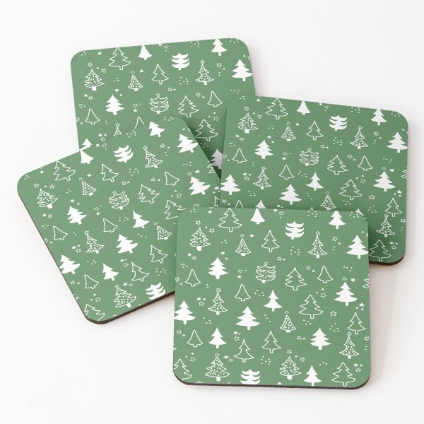 Item preview, Seamless pattern with Christmas tree designed and sold by leen12 Art Designs Prints.