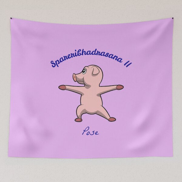 Item preview, Spareribhadrasana II (Guerrero II) designed and sold by HappySchnapper.