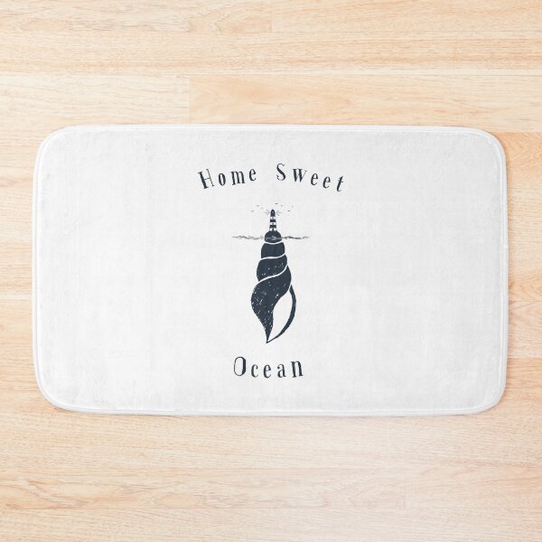 Item preview, Home Sweet Ocean with a Lighthouse and a Sea Snail under the Sea designed and sold by SeaAndLight.