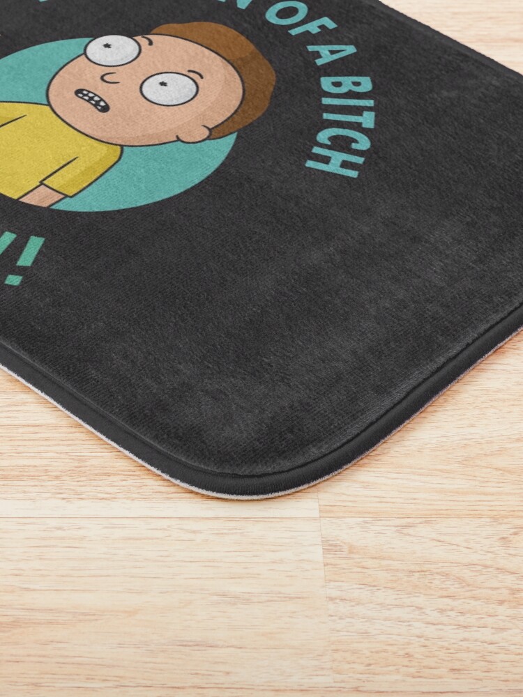 Alternate view of You Son of a Bitch, I'm In - Morty Bath Mat