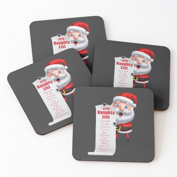 Item preview, Trump and Friends on Santa's Naughty List designed and sold by Normandie Rainwater.