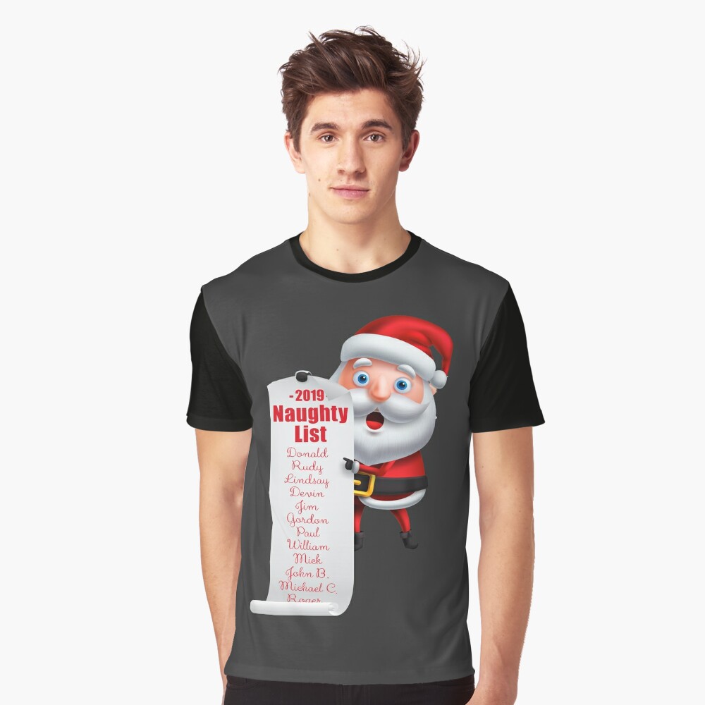 Founding member of Santa's Naughty List T-shirt - NewsThump Store