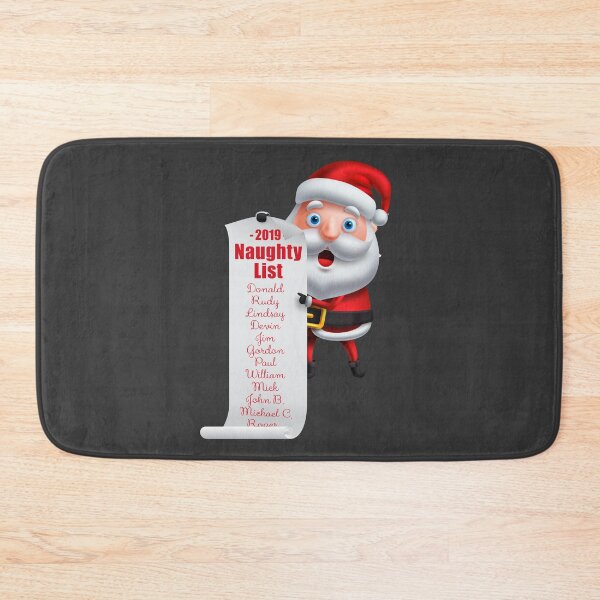 Item preview, Trump and Friends on Santa's Naughty List designed and sold by Normandie Rainwater.