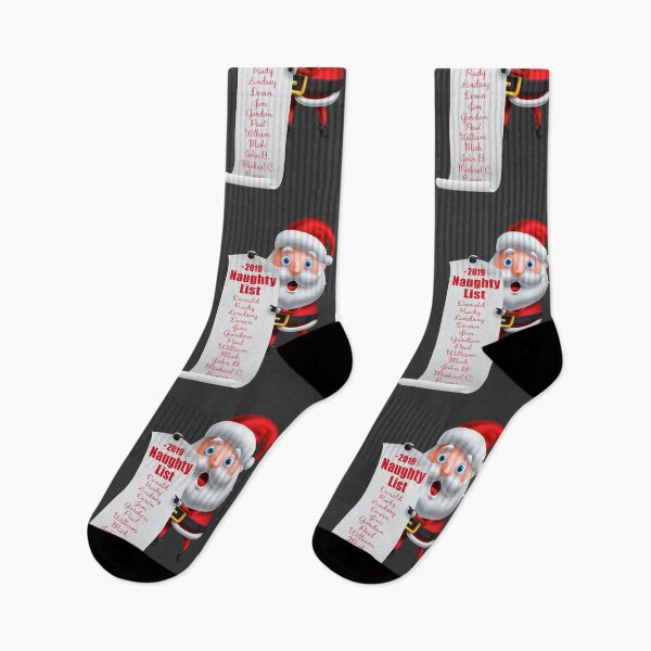Item preview, Trump and Friends on Santa's Naughty List designed and sold by Normandie Rainwater.