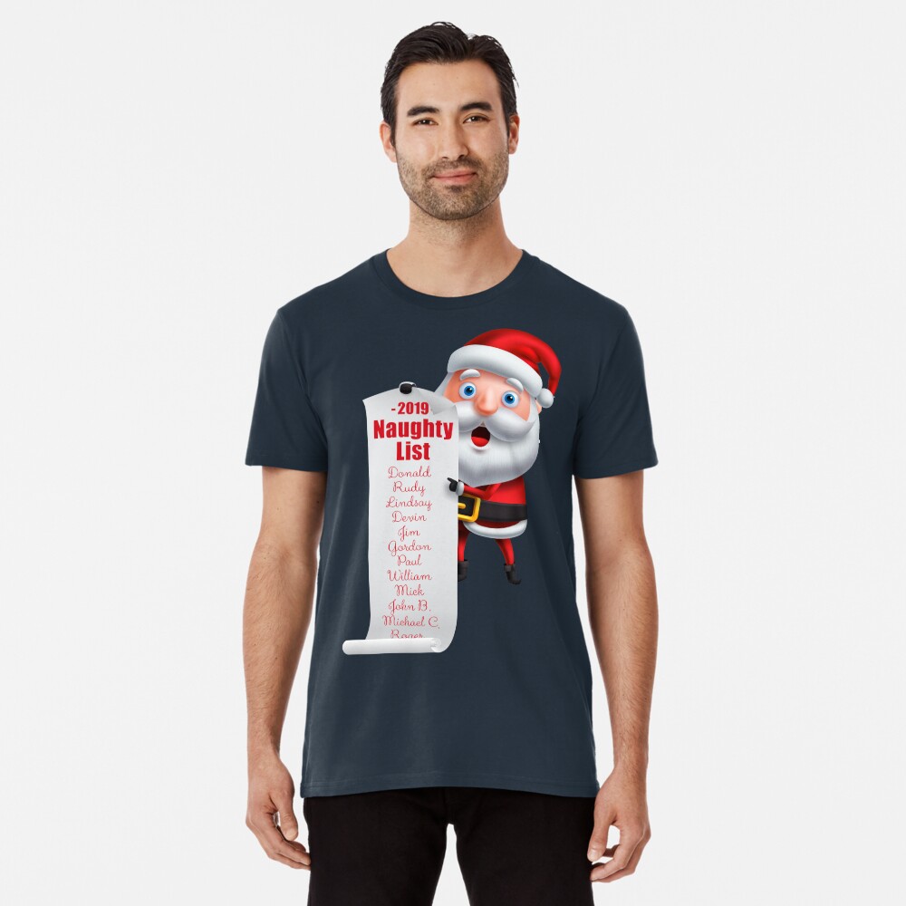 Founding member of Santa's Naughty List T-shirt - NewsThump Store