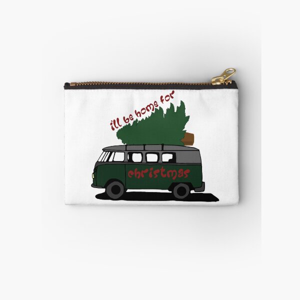 Item preview, I'll Be Home For Christmas Tree Hauling Van  designed and sold by Ella's  Doodles And Designs.