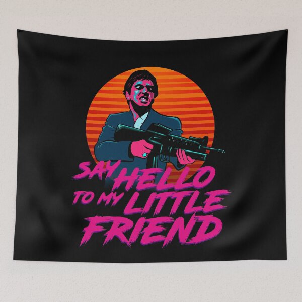 Item preview, Say hello to my little friend designed and sold by teeman Nunez.