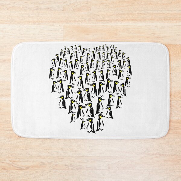 Item preview, Penguins Clustered into a Heart designed and sold by piedaydesigns.