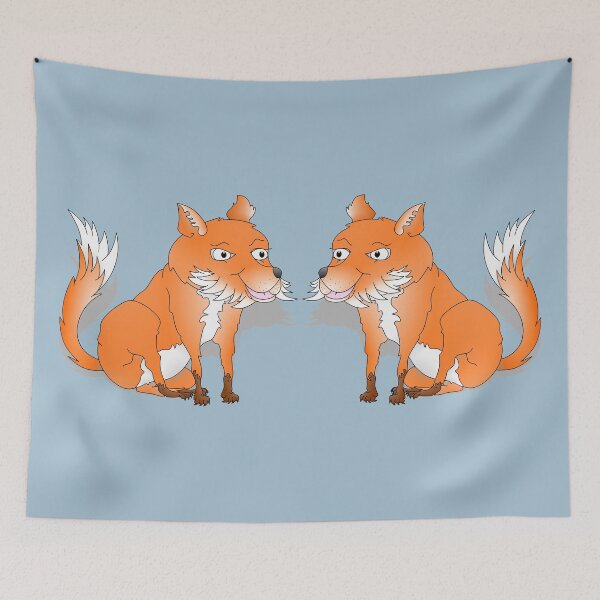 Item preview, Bushy Tailed Fox designed and sold by piedaydesigns.