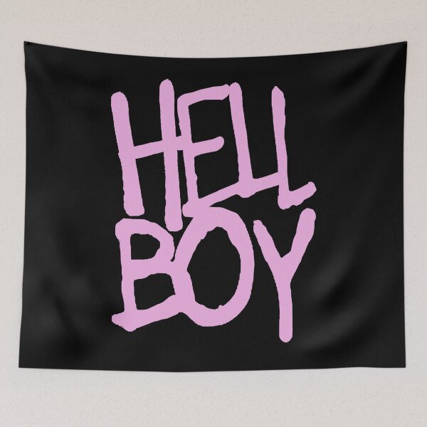 Item preview, LIL PEEP Style Hellboy Emo Rap Hip Hop designed and sold by boogsbay.