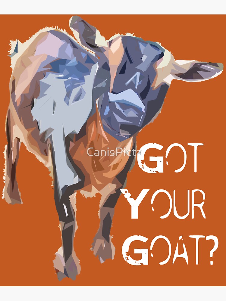 Thumbnail 3 of 3, Sticker, Got Your Goat designed and sold by CanisPicta.