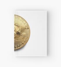 Bitcoin - To The Moon Hardcover Journal