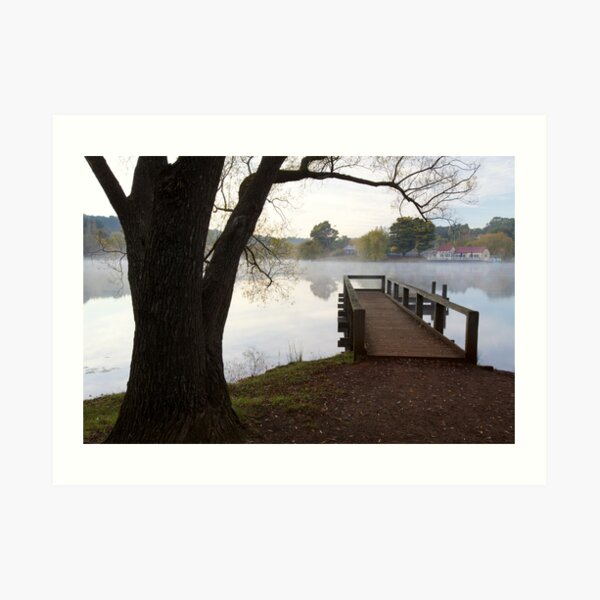 A Jetty with a View Art Print