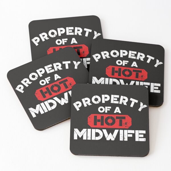 Item preview, Property of a Hot Midwife Shirt designed and sold by Dan66.