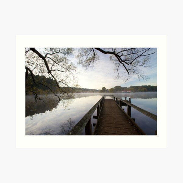 Lake Daylesford Art Print