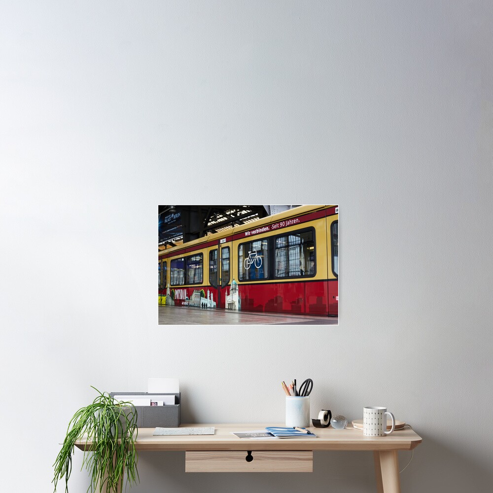 Berlin S-Bahn Ride ECO Poster