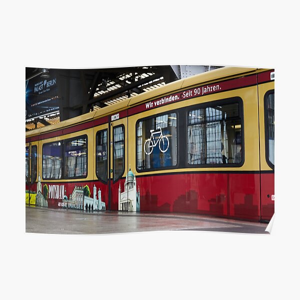 Berlin S-Bahn Ride ECO Poster