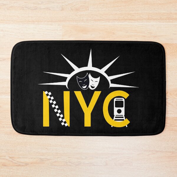 Item preview, NYC icons collage New York designed and sold by piedaydesigns.
