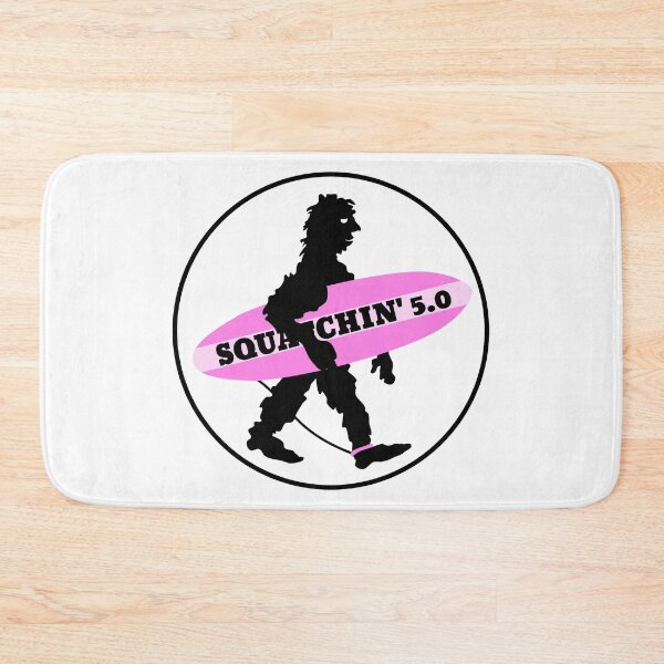 Item preview, Squatchin' Surfing Bigfoot designed and sold by piedaydesigns.