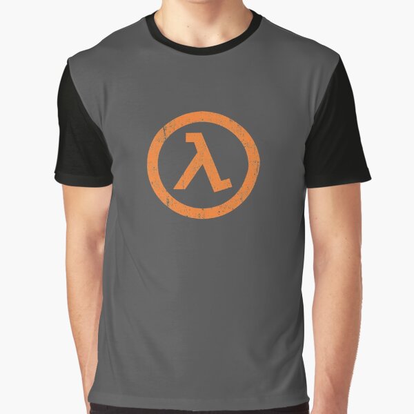 Vista previa del artículo con la obra «Símbolo Lambda de Half Life», diseñado y vendido por huckblade.