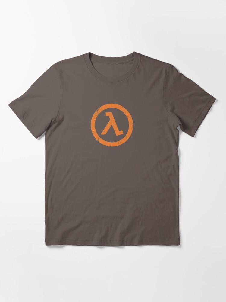 Alternate view of Half Life Lambda Symbol Essential T-Shirt