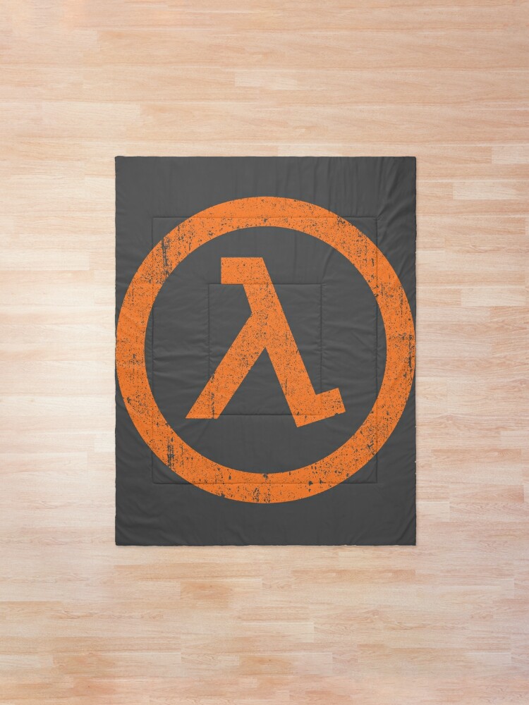 Half Life Lambda Symbol Comforter By Huckblade Redbubble