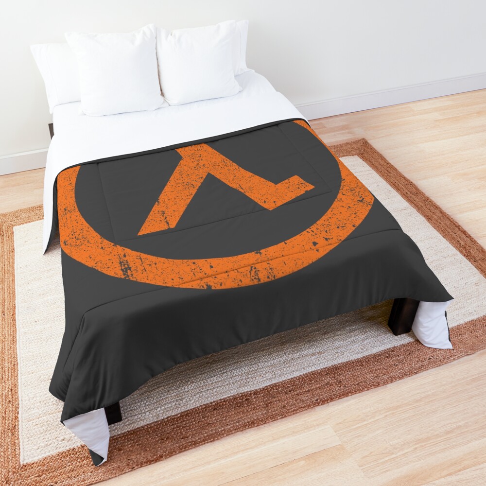 Half Life Lambda Symbol Comforter
