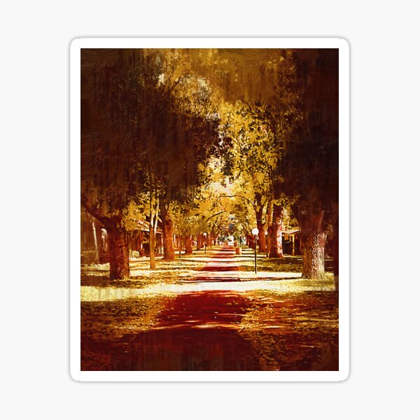 Tree Arched Walkway Sticker