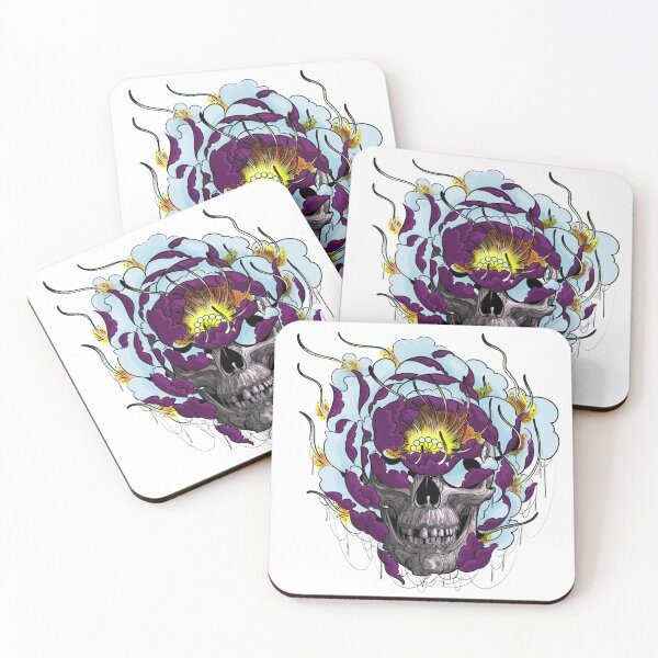 Item preview, Skull peony mind meld designed and sold by Matthew Hamlet.