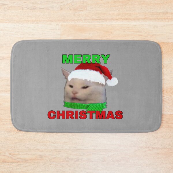 Item preview, Lady Yelling at Cat Meme Christmas Reaction Sticker designed and sold by Infiresss-man.