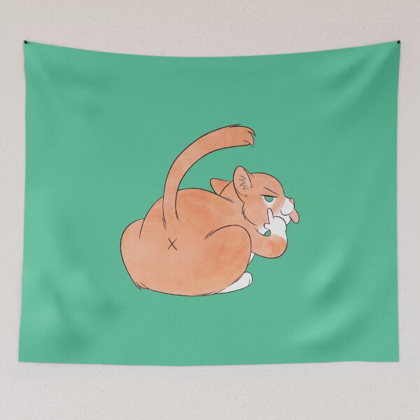 Item preview, Cat Butt designed and sold by nakanoart.