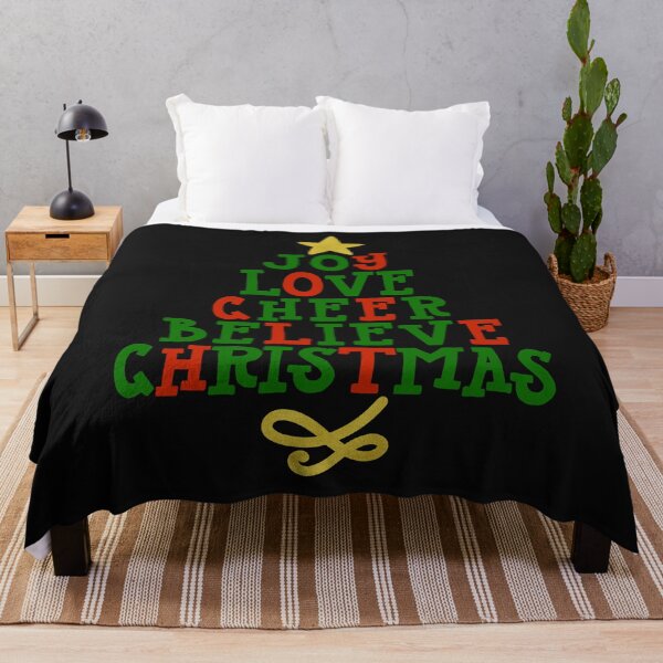 Item preview, Joy Love Cheer Believe Christmas designed and sold by findgreatshirts.