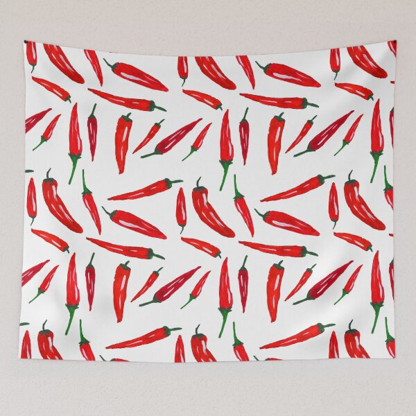 Item preview, Spicy red pepper chilis designed and sold by KeytonDesign.